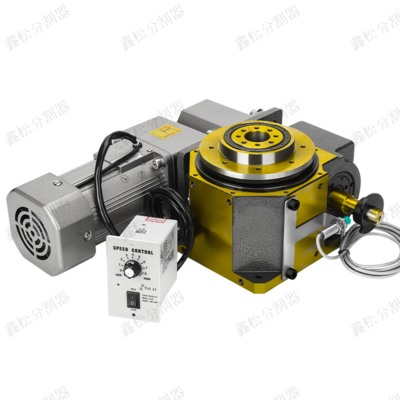 80DT/110DT桌面型鑫松凸轮分割器配直角电机水平安装